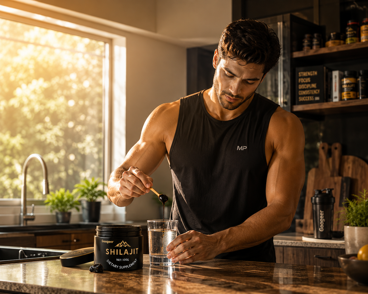 Googeer Shilajit Resin Supplement – Natural Himalayan Wellness Support