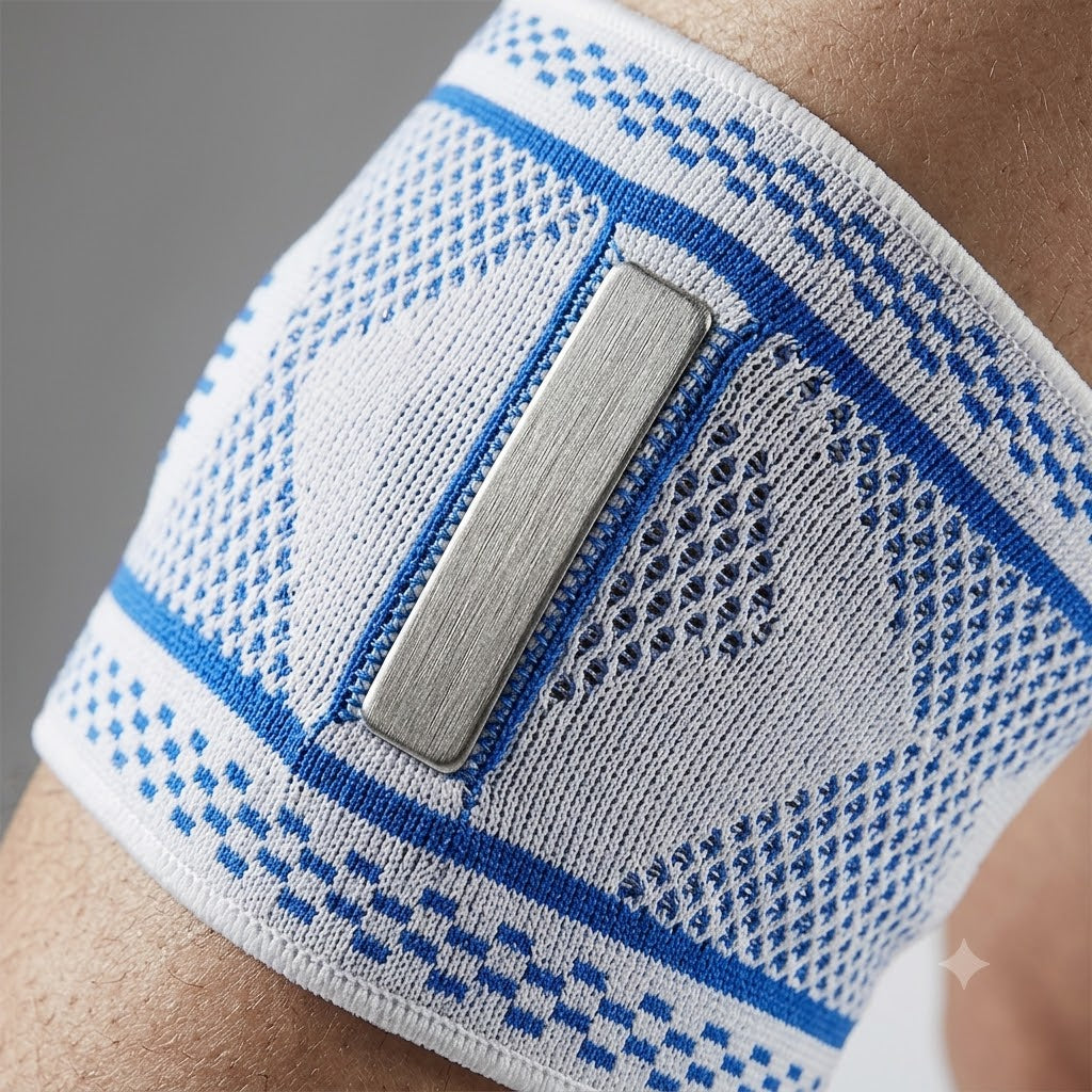 Knee Compression Sleeve with Patella Support | Joint Pain Relief & Stability