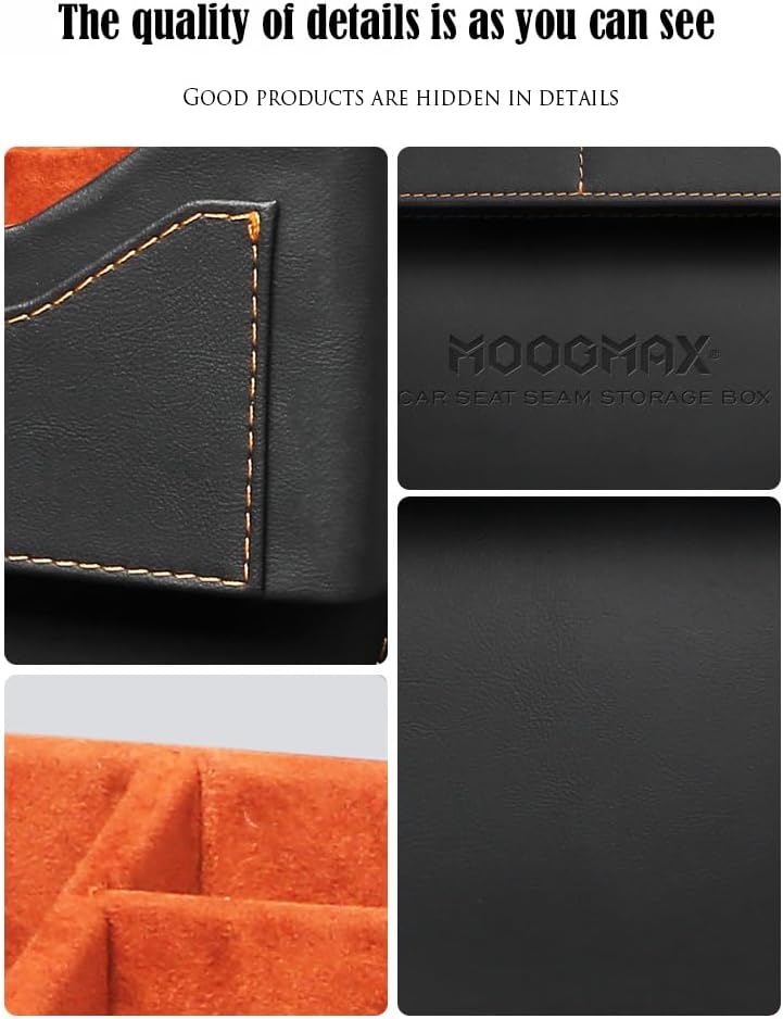 Car Seat Organizer Seam Storage Box | Large Capacity Gap Filler Pocket