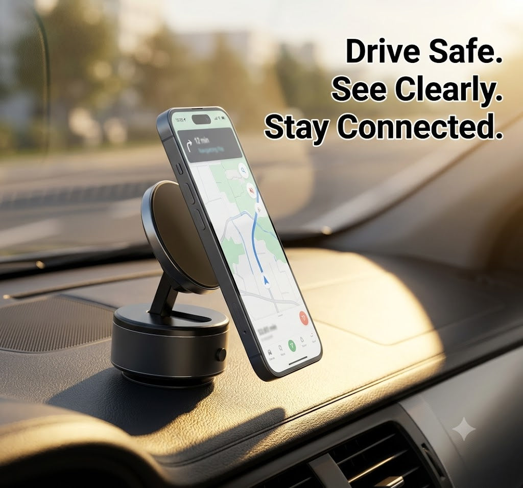 Magnetic Suction Car Phone Mount