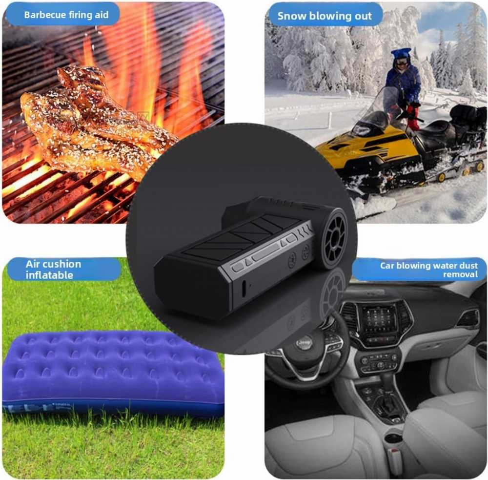 Powerful Electric Air Duster & Turbo Jet Blower