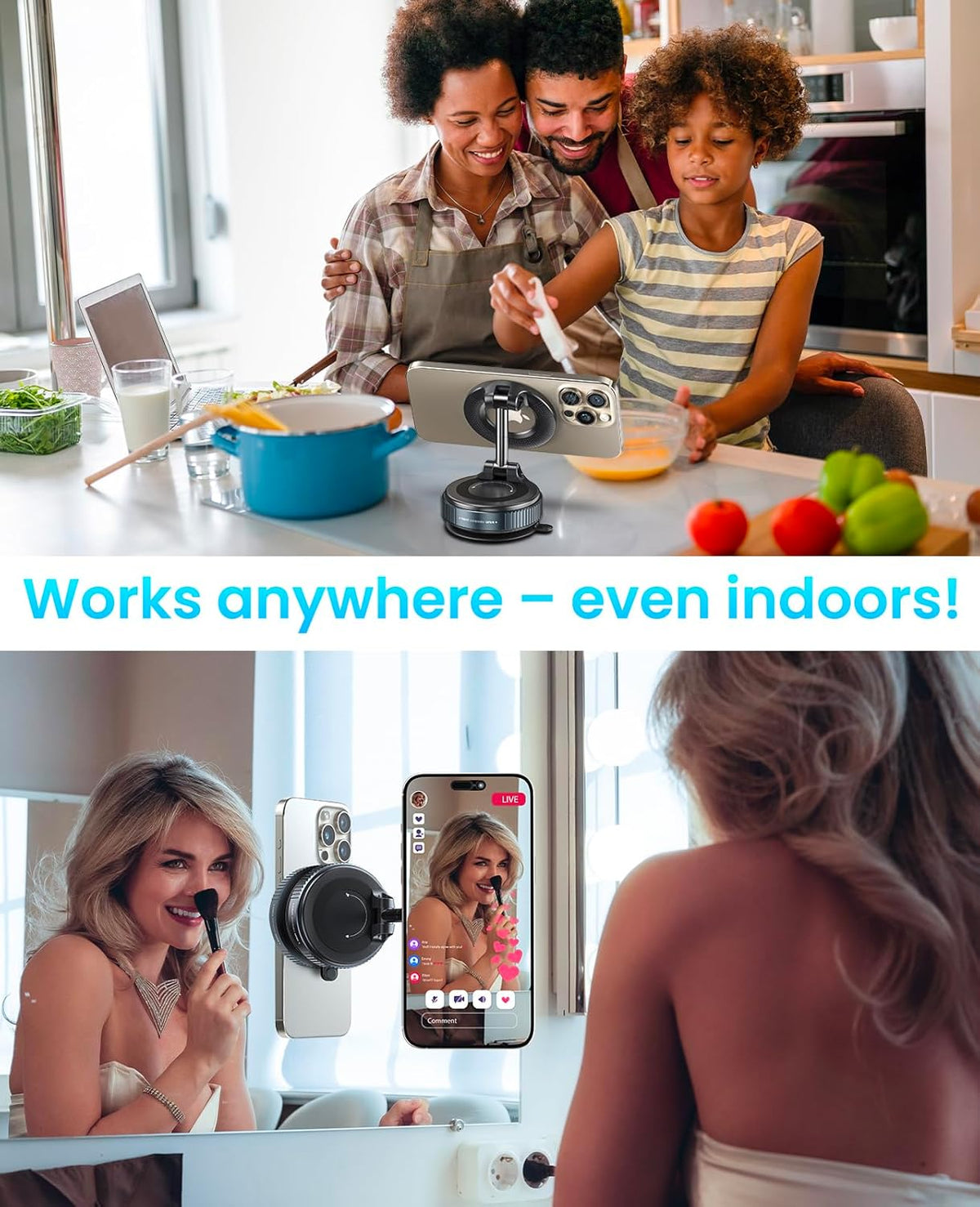 Magnetic Suction Car Phone Mount
