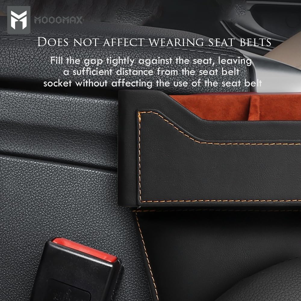 Car Seat Organizer Seam Storage Box | Large Capacity Gap Filler Pocket