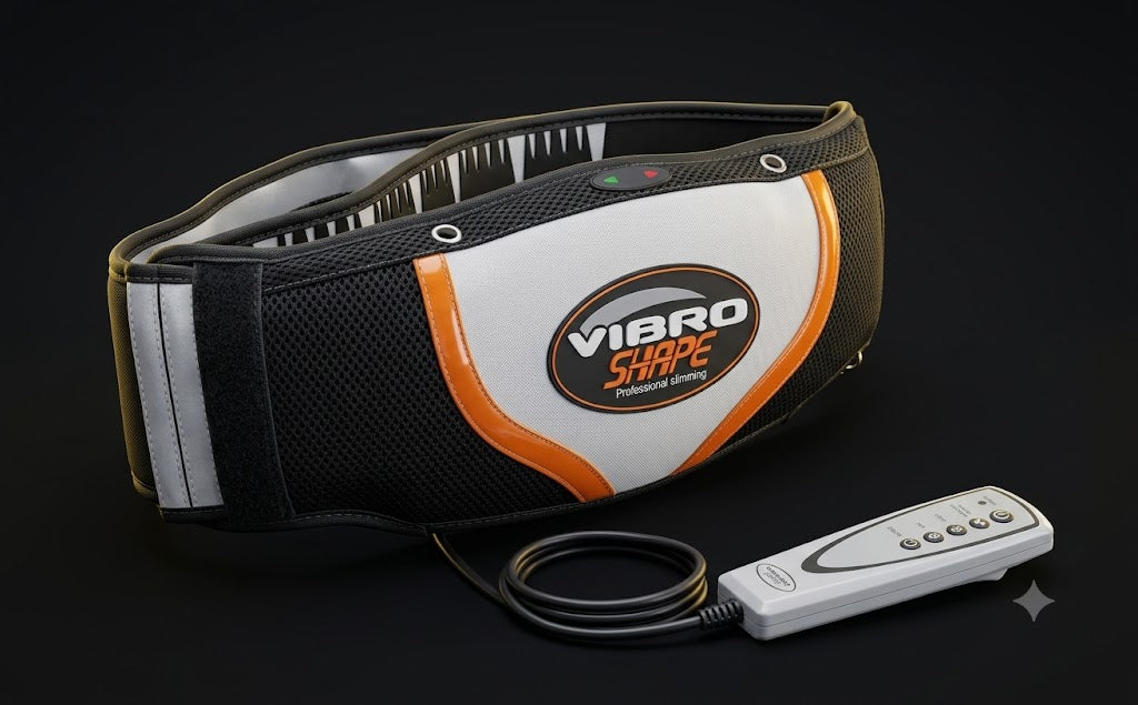 Vibro Fat Burning Body Massager Belt | Adjustable Vibration Waist & Body Massage Belt