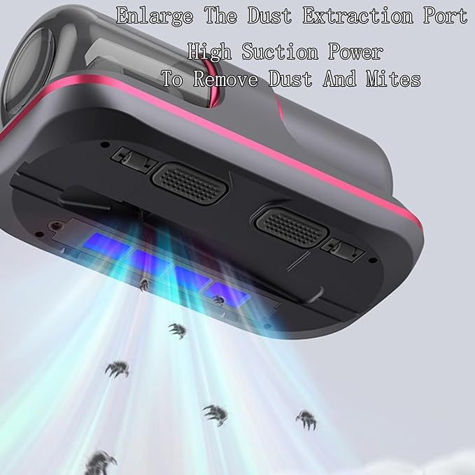 Bed Vacuum Cleaner | Powerful Handheld Dust Mite & Mattress Cleaning Vacuum