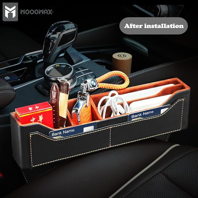 Car Seat Organizer Seam Storage Box | Large Capacity Gap Filler Pocket