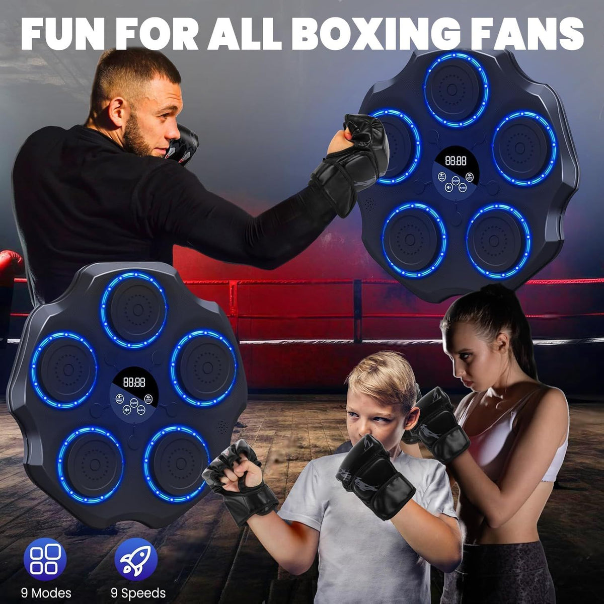 Electronic Musical Boxing Machine