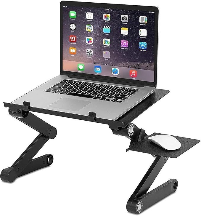 Multifunctional Adjustable Laptop Table T8 – Foldable Bed & Desk Stand